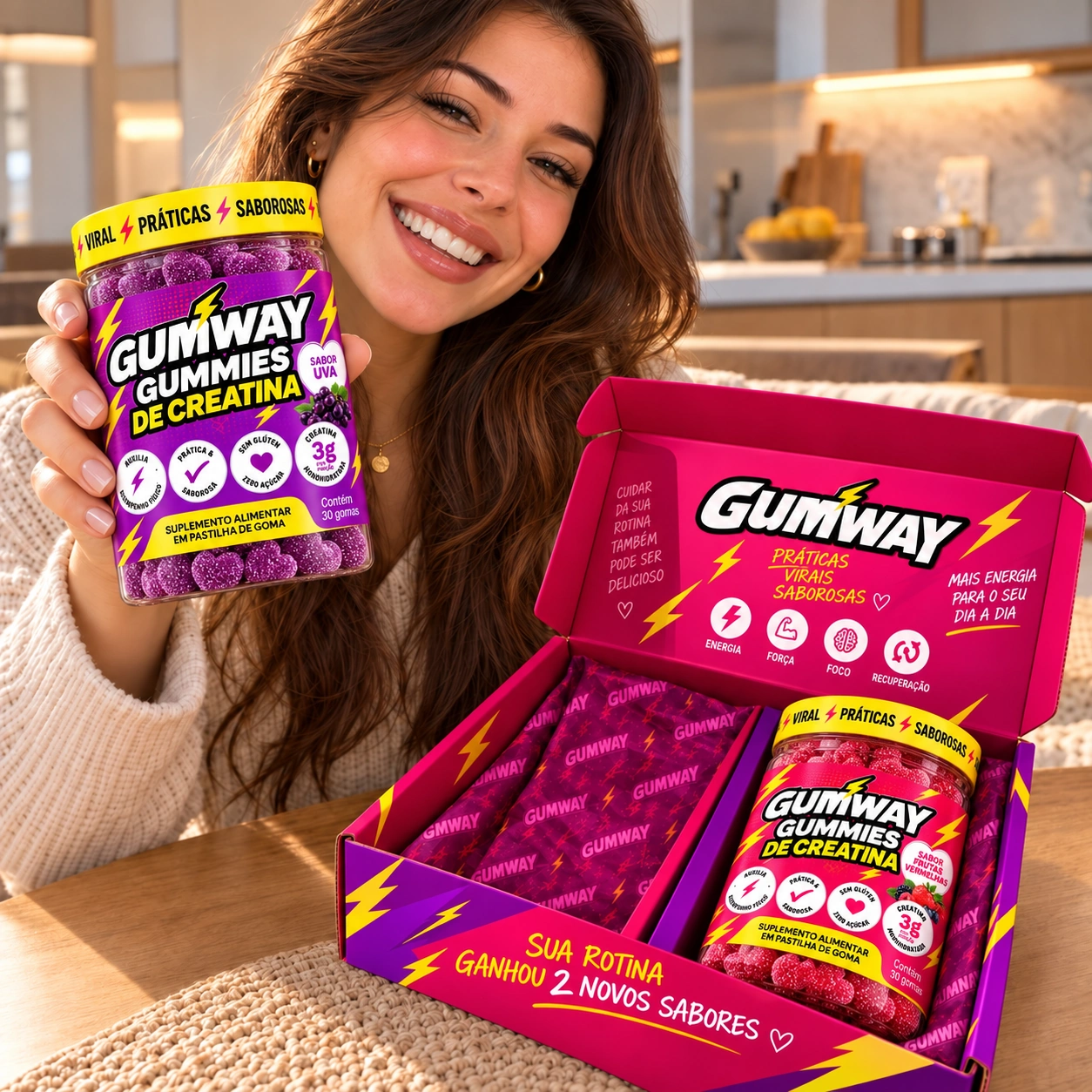 Unboxing do kit Gumway