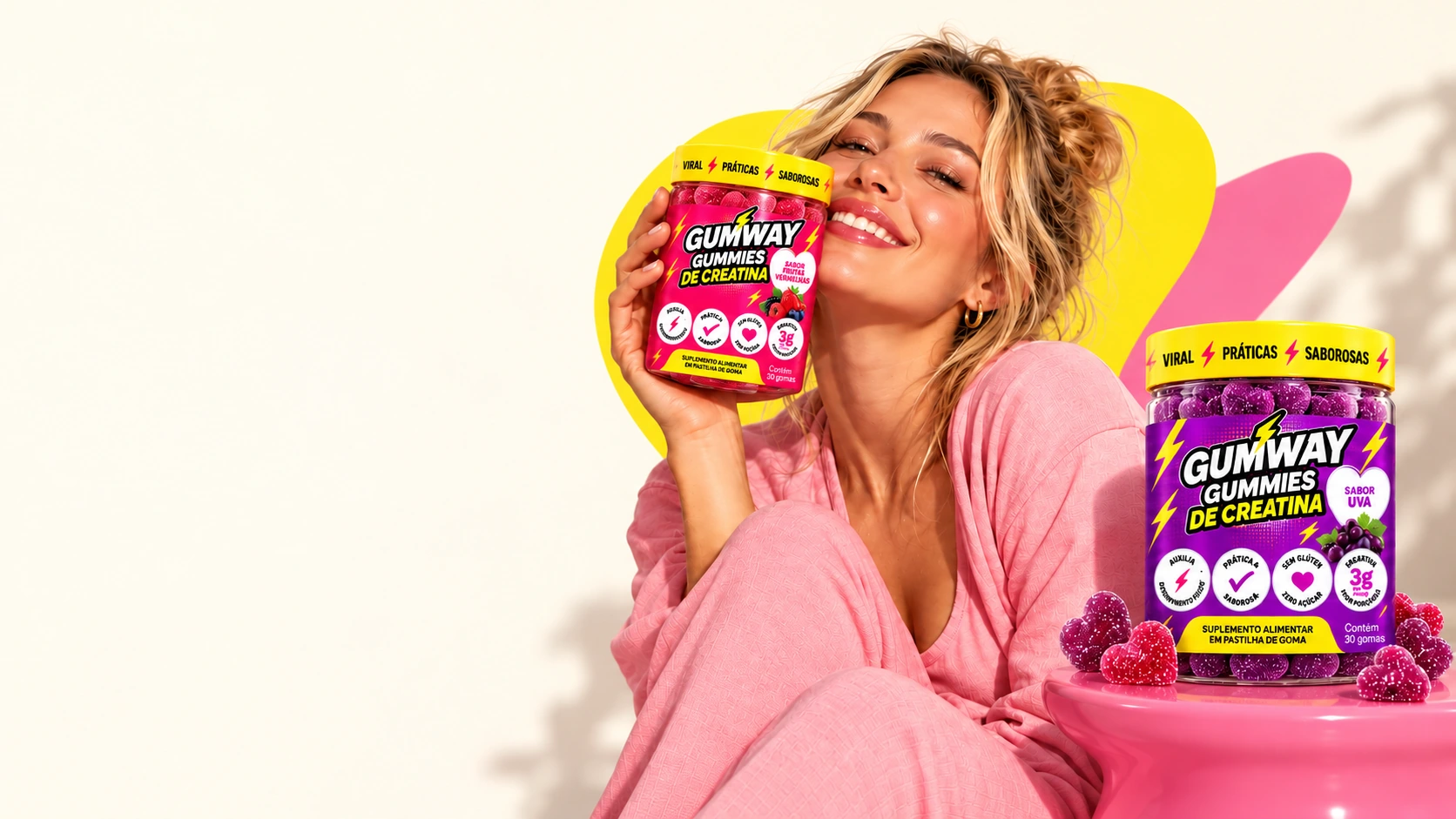 Creator com Gumway Frutas Vermelhas