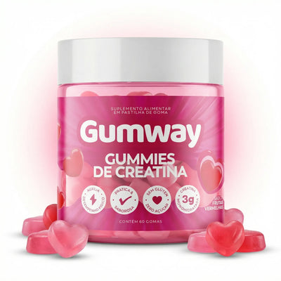 Gummies De Creatina Frutas Vermelhas Gumway